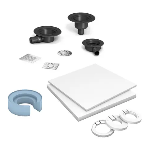 wedi accessories for point drainage