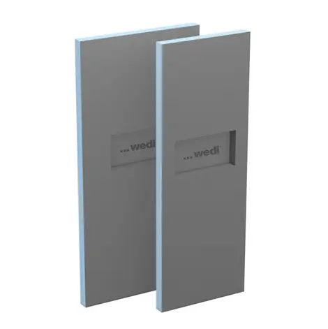 Shower screen with and without niche