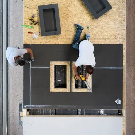 Modulares Bauen mit WOLF Fertighäusern & wedi